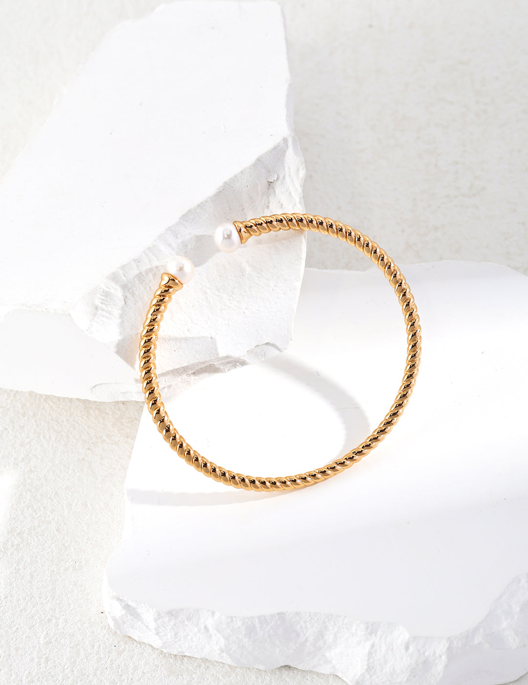 Elegance Series - Pearl Open Cuff