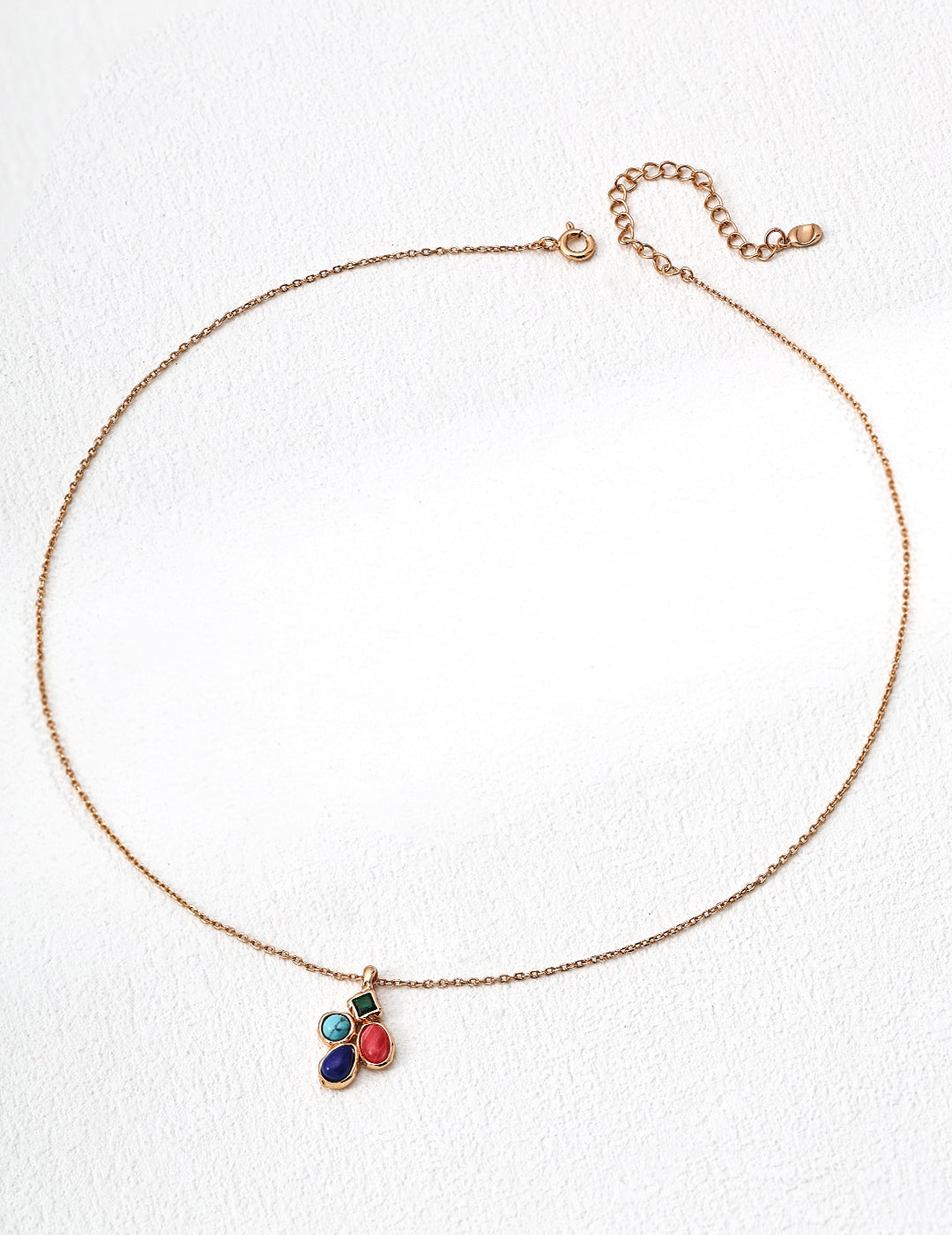 Melody Series - Summer Prism Stone Pendant Necklace