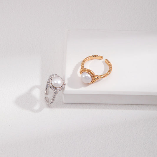Elegance Series - Pearl Glamour Ring