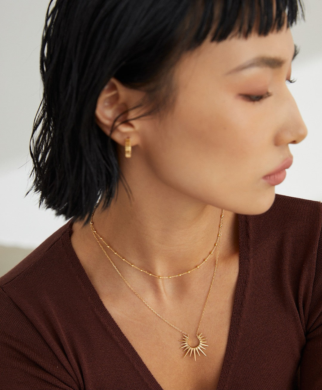 Minimalist Sunshine Necklace