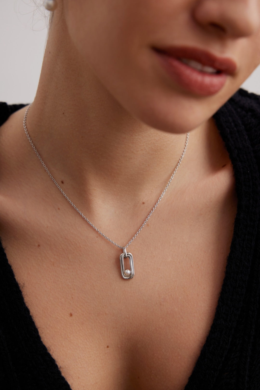 Elegance Series - Mobius Band Pendant Necklace