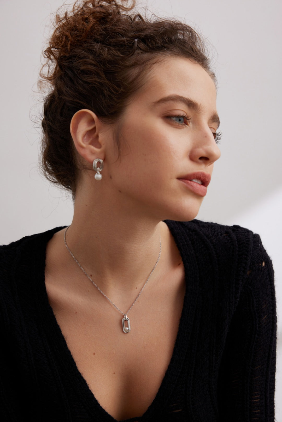 Elegance Series - Mobius Band Pendant Necklace